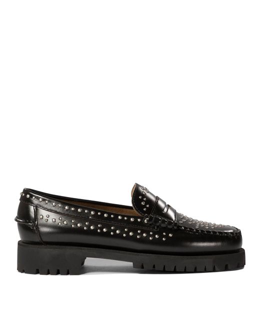 Sebago Black "Dan Lug" Loafers for men