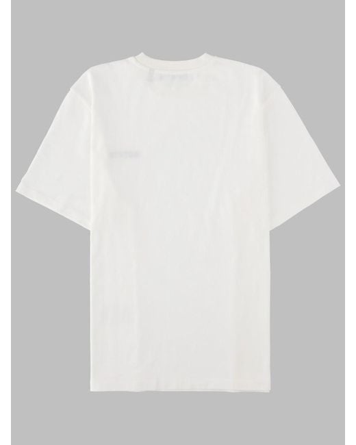 ROTATE BIRGER CHRISTENSEN White T-Shirt Oversize