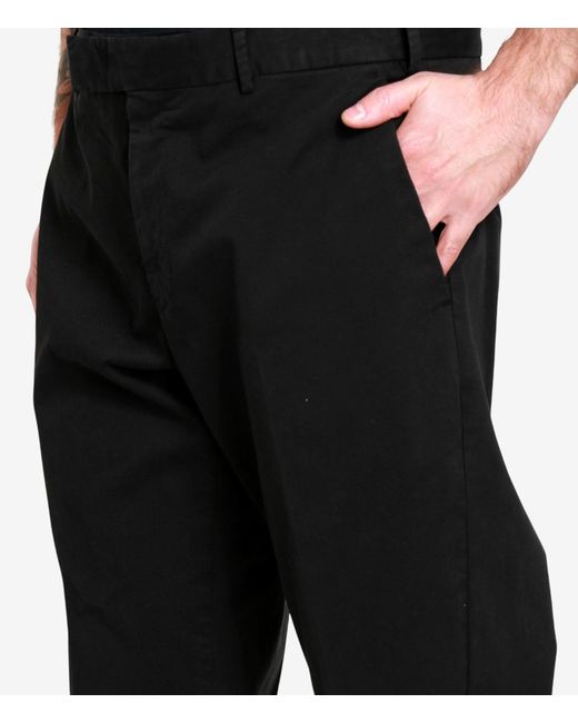 PT Torino Black Trousers for men