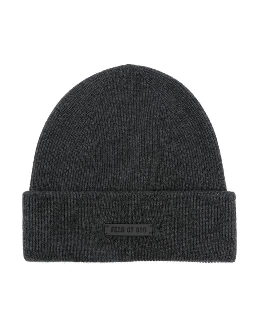 Fear Of God Kasjmier Muts in het Black voor heren