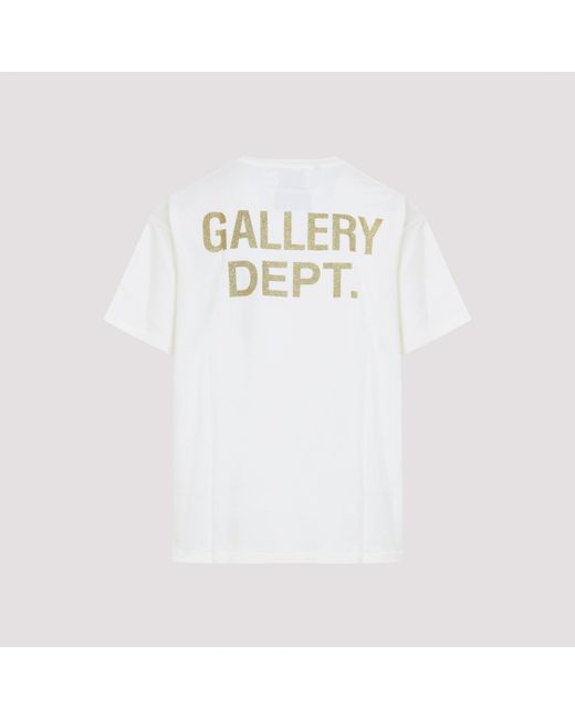 GALLERY DEPT. Blue Archival Cotton Oct Biker Dog T-Shirt