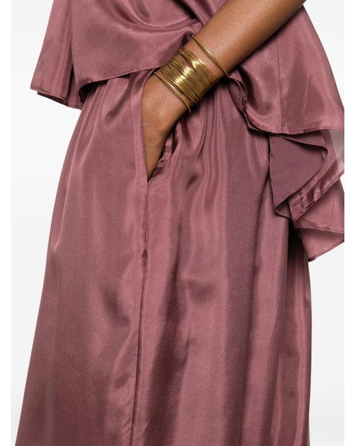 Zimmermann Purple Relaxed Drawstring Pants