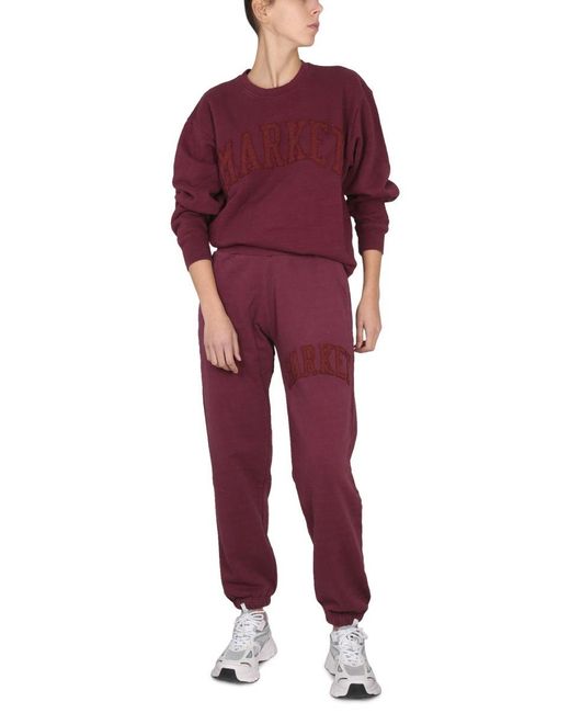 Market Red Vintage Wash Sweatshirt