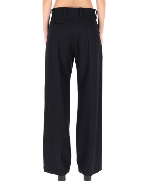 Lemaire Blue Straight Pants