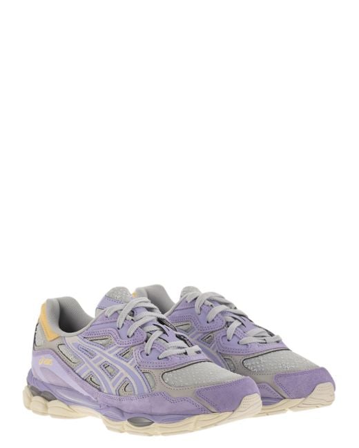 Asics Purple Gel Nyc Sneakers for men