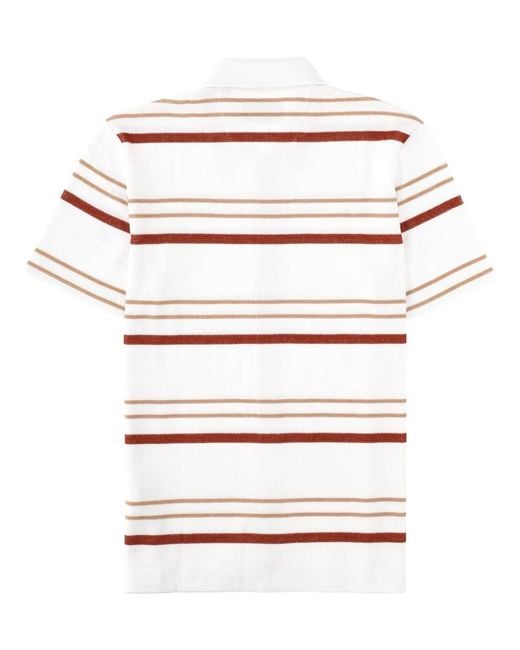 Boss White Polo "Pitti"