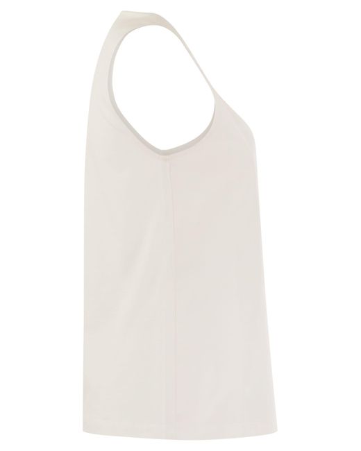 Aedo1234 Cotton Top di Weekend by Maxmara in White