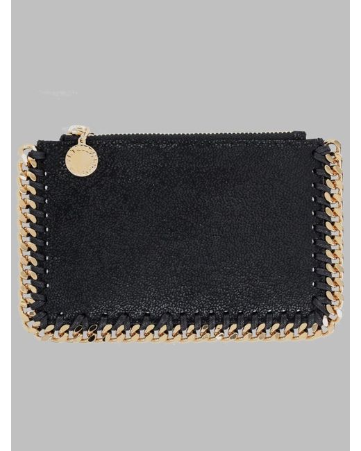 Stella McCartney Black Mini Chic Wallet For