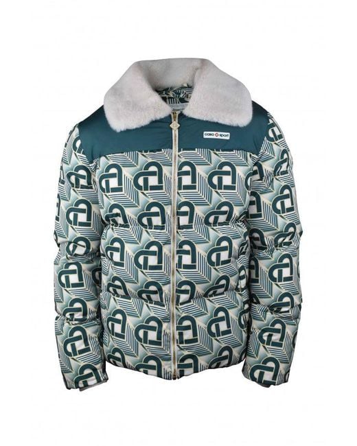 Casablanca Gray Quilted Monogram Jacket