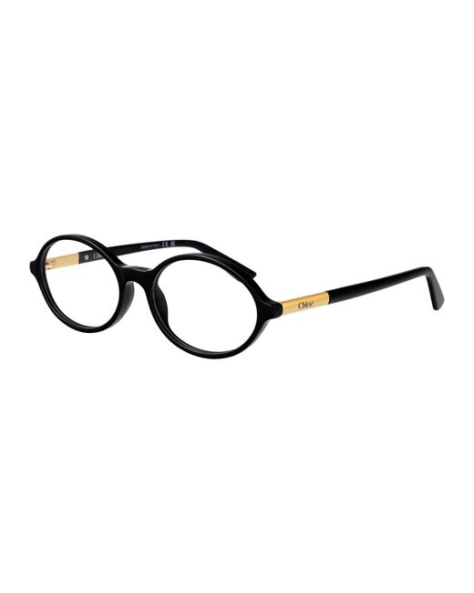 Chloé Black Oval Optical Ch0367 O 001