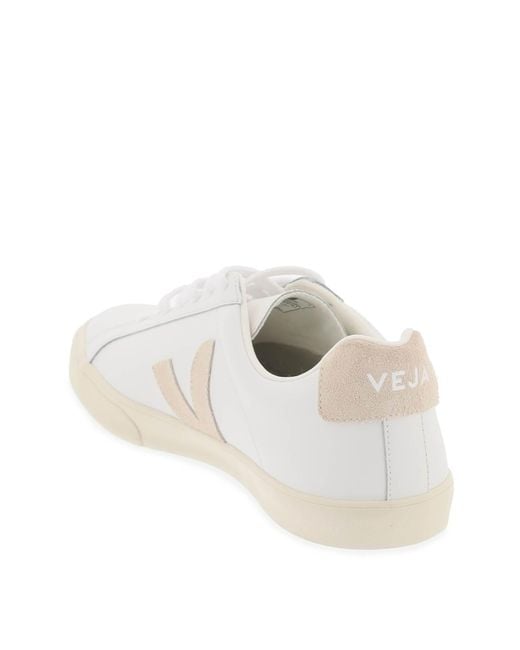 Leather Sneakers par Veja pour homme en coloris White
