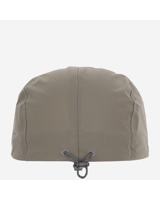 And Wander Gray Nylon Baseball Cap for men