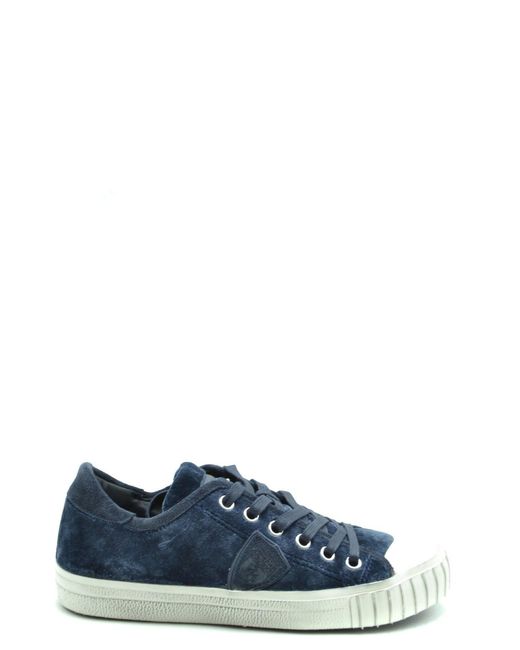 Philippe Model Blue Paris Low Top Sneaker