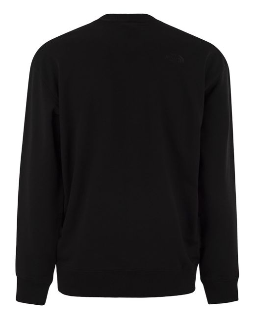 The North Face Street Explorer Cotton Crew Neck Sweatshirt in het Black voor heren