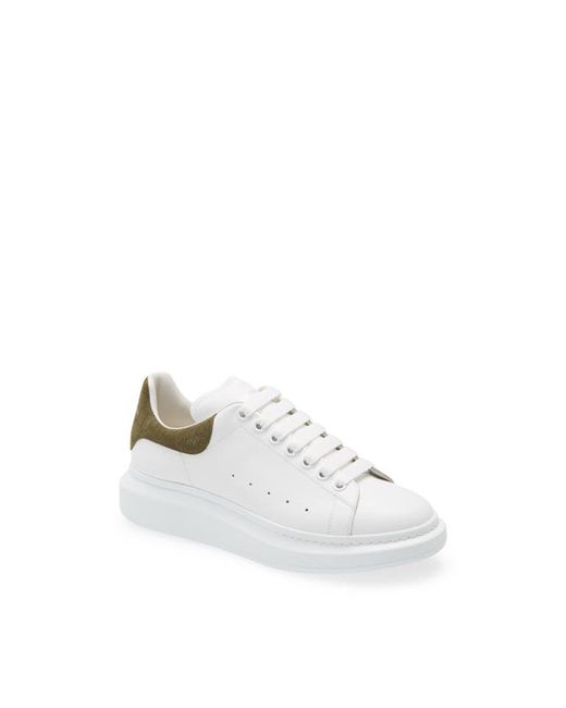Alexander McQueen Multicolor Crocodile Oversized Sneakers for men