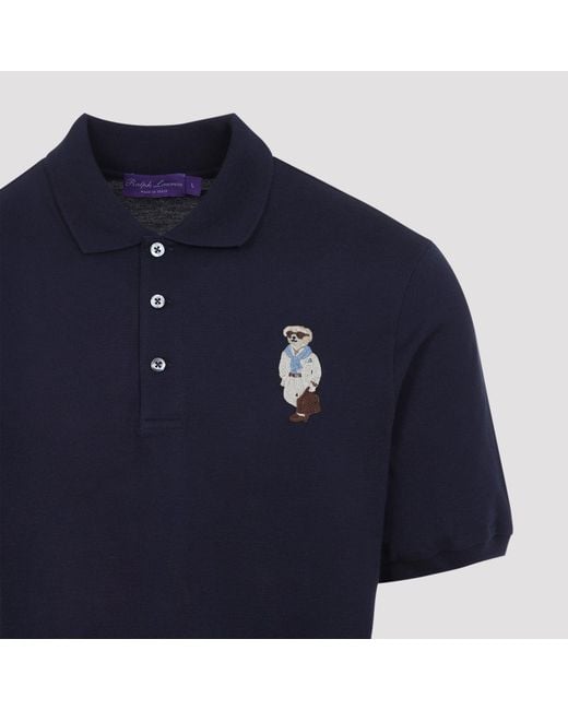 Ralph Lauren Bear-polo in het Blue