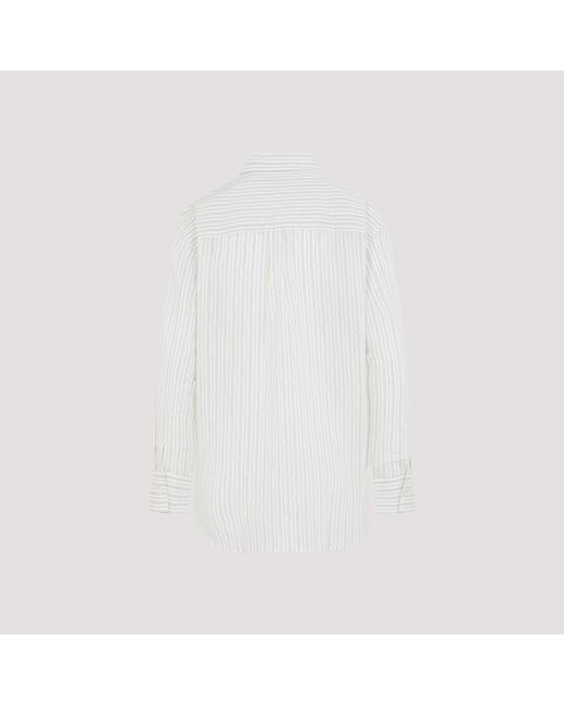 Camisa Rouen Studio Nicholson de color White