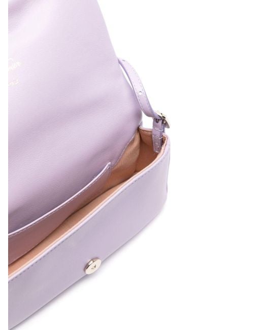 Roger Vivier Purple Viv Choc Me Mini Bag