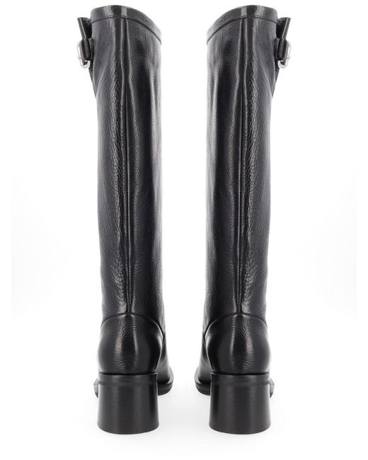 Our Legacy Black Solid High Boot