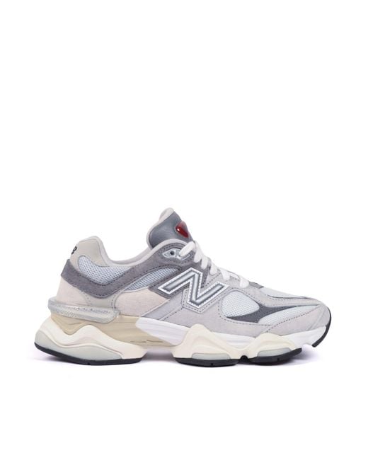 New Balance White 9060 Sneaker