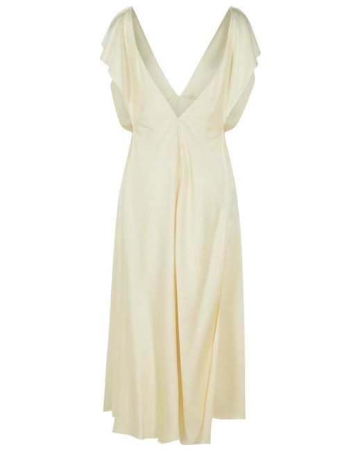 Jil Sander White Viscose Blend Dress for men