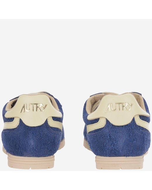 Autry Windspin Leder in Blue für Herren