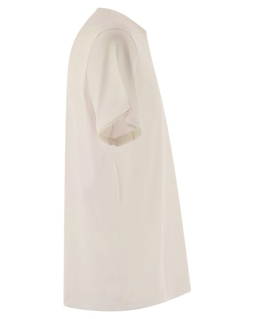 Herno White Resort T-Shirt for men