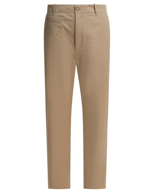 Givenchy Katoenen Chinobroek in het Natural voor heren