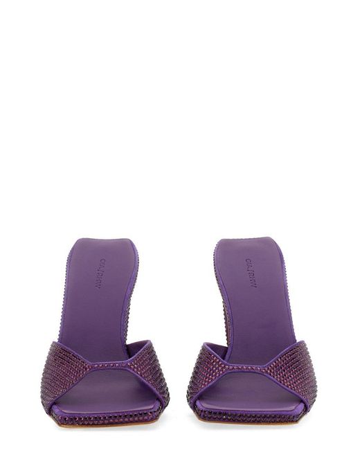 Gia Borghini Purple Rosie 14 Sandal for men