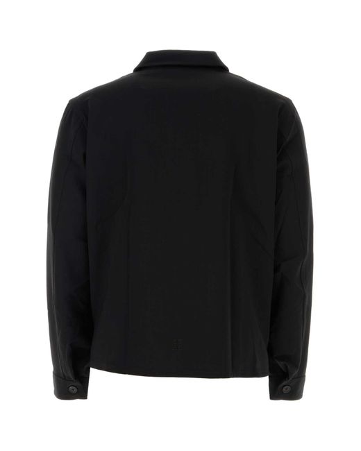 Givenchy Black Wool Blend Shirt for men