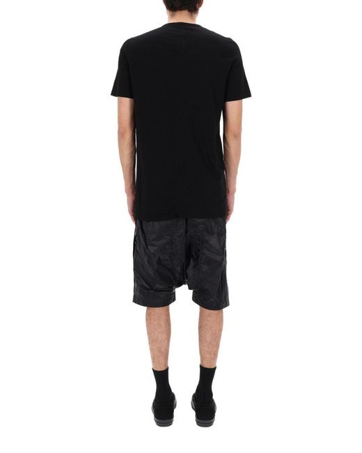 Rick Owens Black T-Shirt "Level T"
