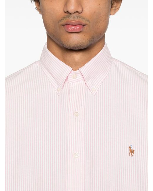 Polo Ralph Lauren Pink Long Sleeve Sport Shirt