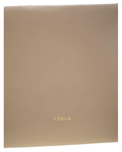 Furla Brown Tonie Mini Shoulder Bag