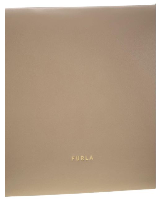 Furla Brown Tonie Mini -Umhängetasche