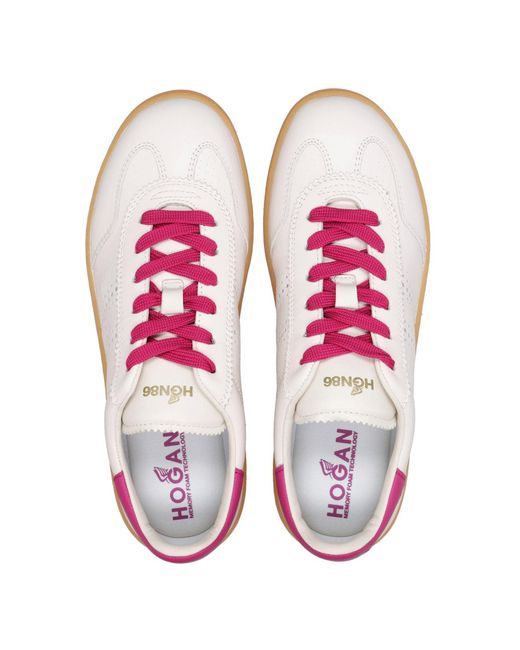 Hogan Pink Sneakers