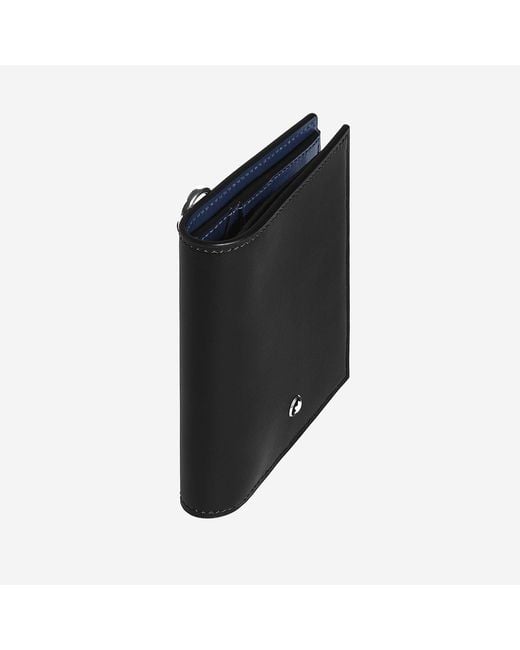 Montblanc Black Wallet Meisterstück Compact Leather for men