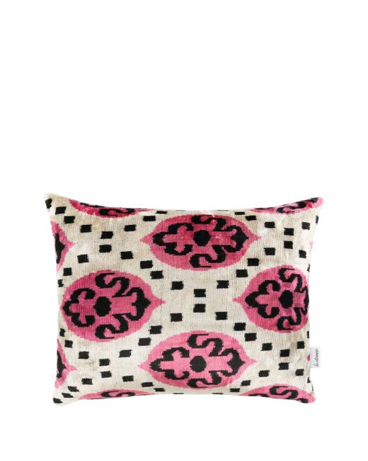 Cuscino Di Velluto Di Seta (Singolo Lato) di LES OTTOMANS in Pink