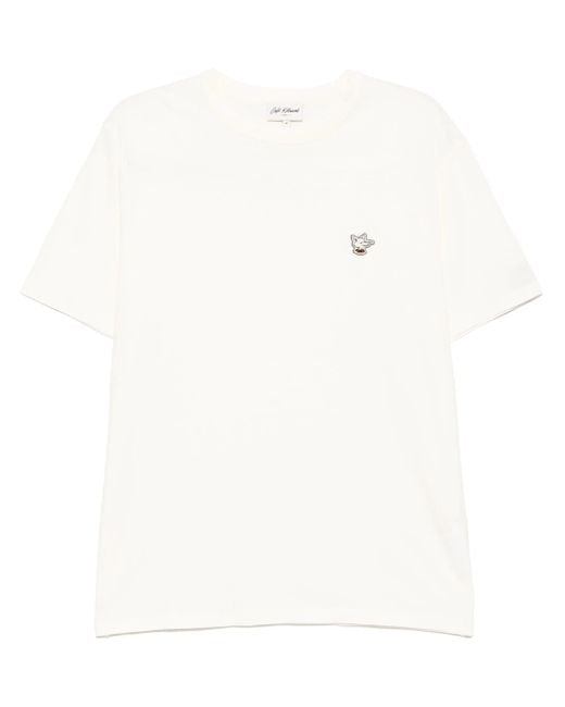 Café Kitsuné White Crew Neck T Shirt