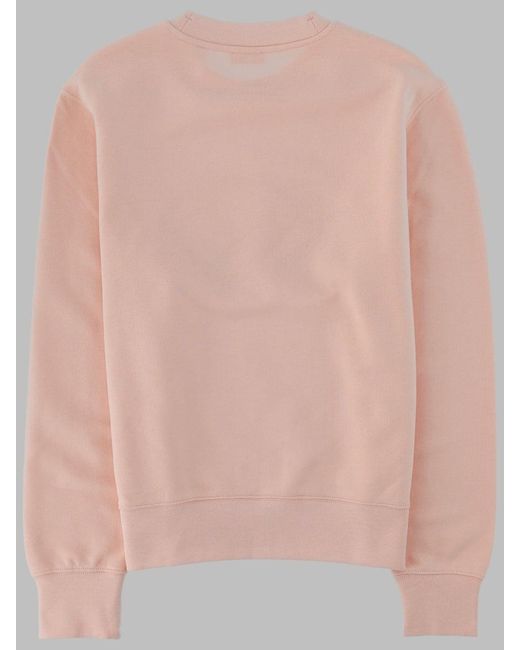 Burberry Natural Graphic Crewneck Sweatshirt