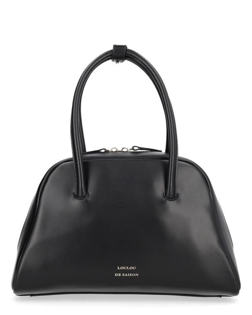 Loulou de Saison Black Borsa Vesper Small