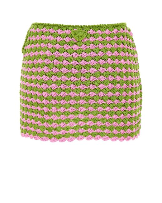 Prada Green Skirts