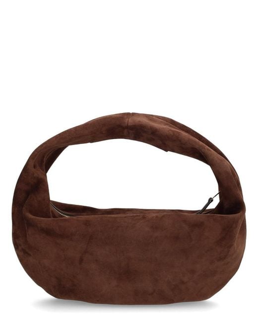 Khaite Brown Calfskin Handbag