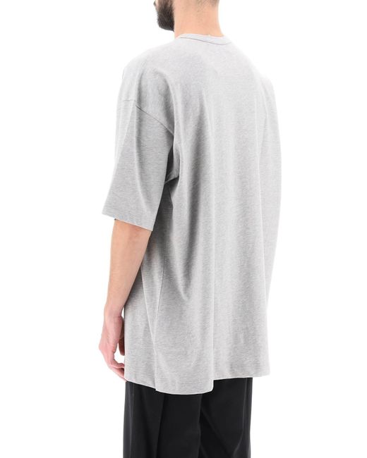 Lacoste Golden Cocodrilo T Shirt Comme des Garçons de hombre de color Gray