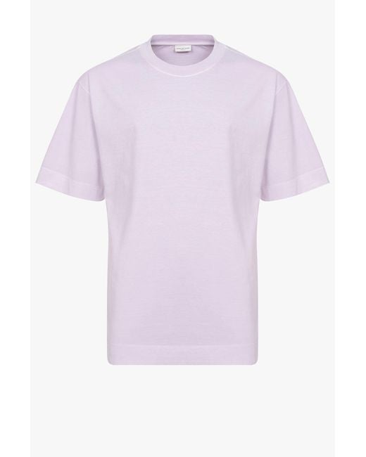 Dries Van Noten Purple 01930 Heli Gd 8604 M.K.T Shirt