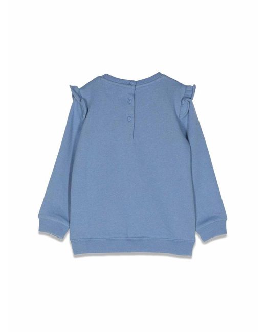 Polo Ralph Lauren Blue Lsrfflbr Knitshirts Sweatshirt