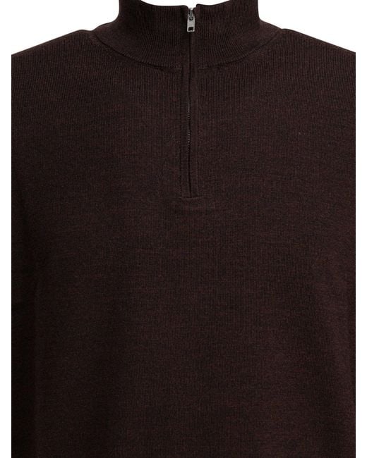 NN07 Black Merino Wool Knitwear for men