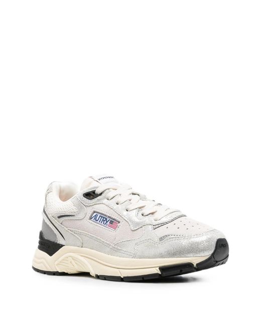 Autry White Hyperway Low Lamsue/Mesh