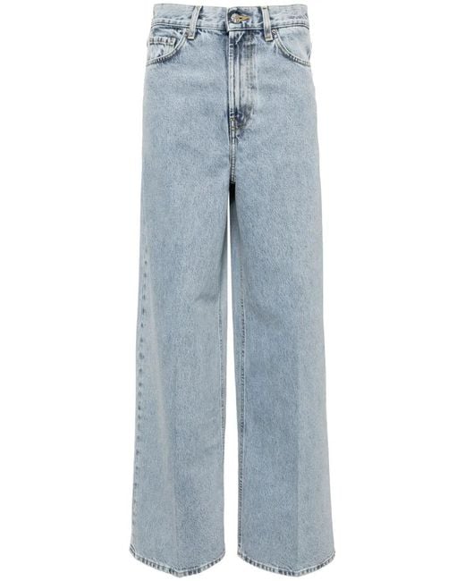 Totême Blue Wide Leg Jeans