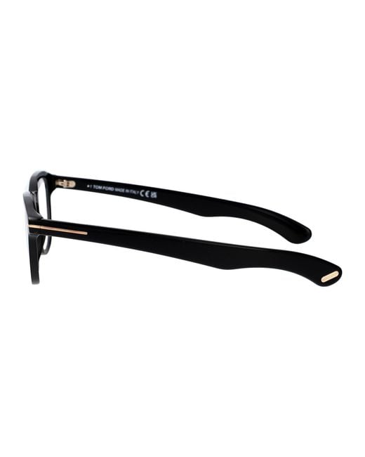 Tom Ford Black Acetate Optical Glasses for men
