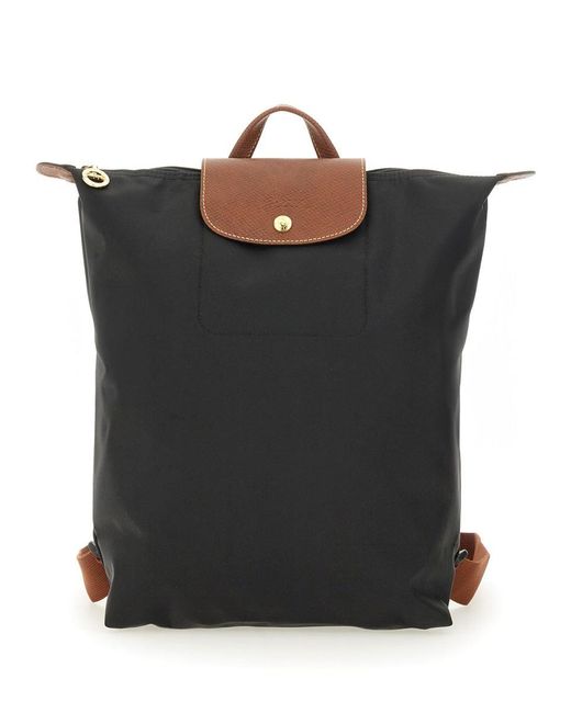Longchamp Black Backpacks